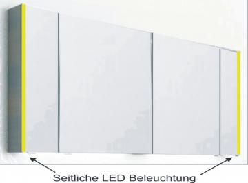 PCON Spiegelschrank mit LED-Beleuchtung 152 cm