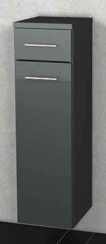Marlin Bad 3100 - Scala Highboard | 40 cm + 1 Tür + 1 Schubkasten