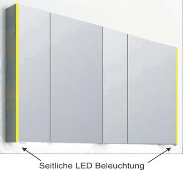 PCON Spiegelschrank | LED-Beleuchtung | 137 cm