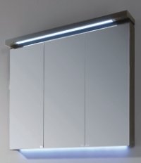 Puris Cool Line 90 cm | Spiegelschrank | Serie A | Gesimsboden