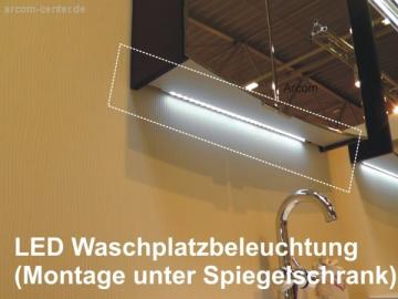 Puris Linea LED Waschtischbeleuchtung 56 cm